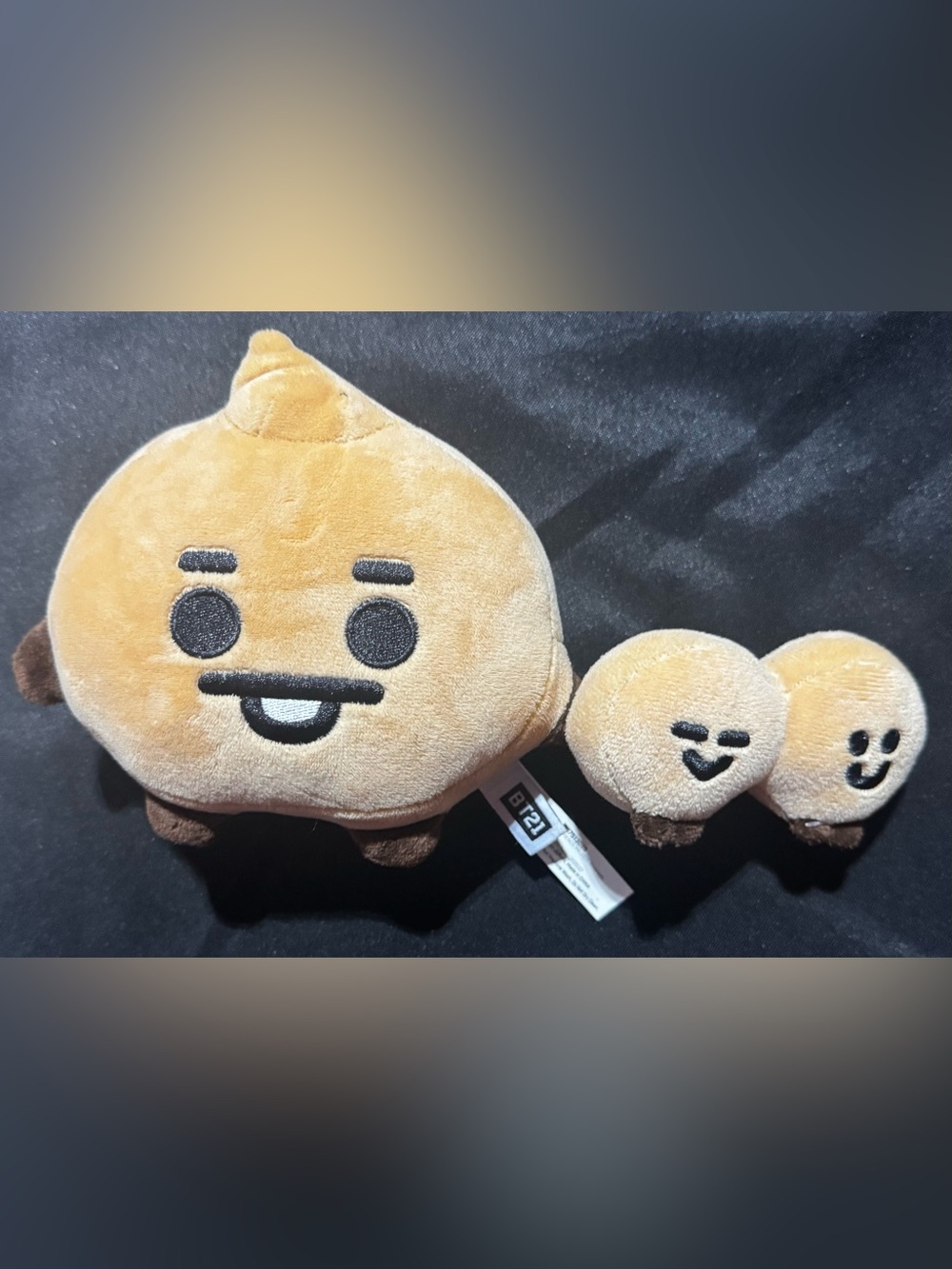BT21 Shooky Baby Brown Plush Toy - Soft Character Stuffed Animal